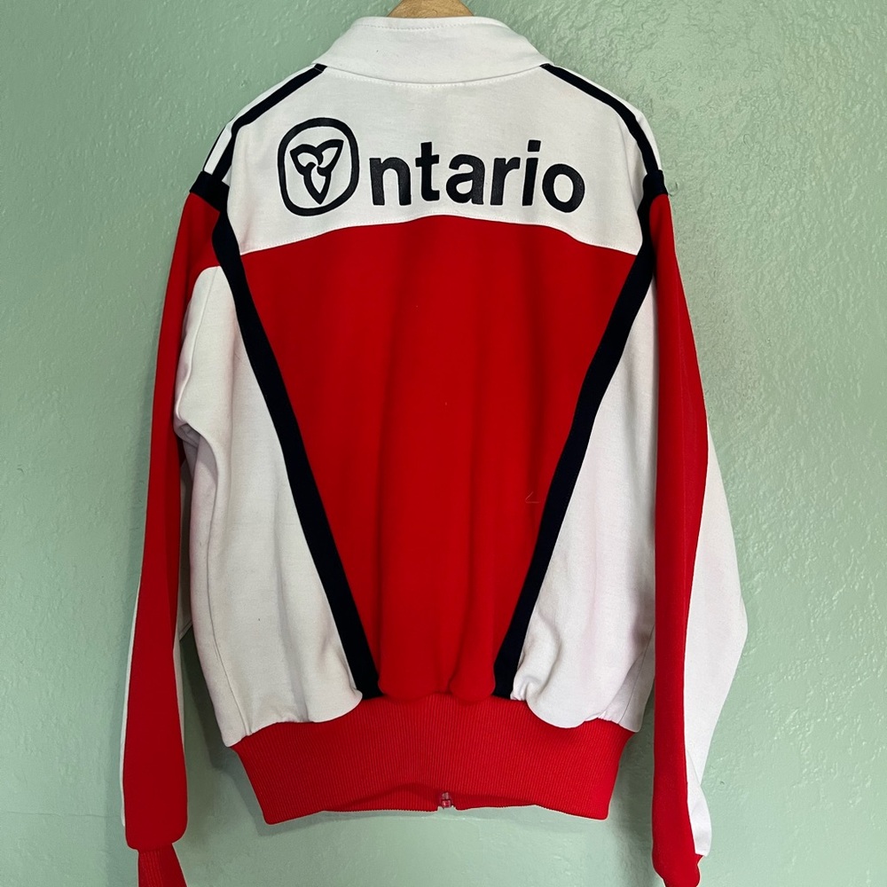 Vintage 1980s Adidas Trefoil track jacket